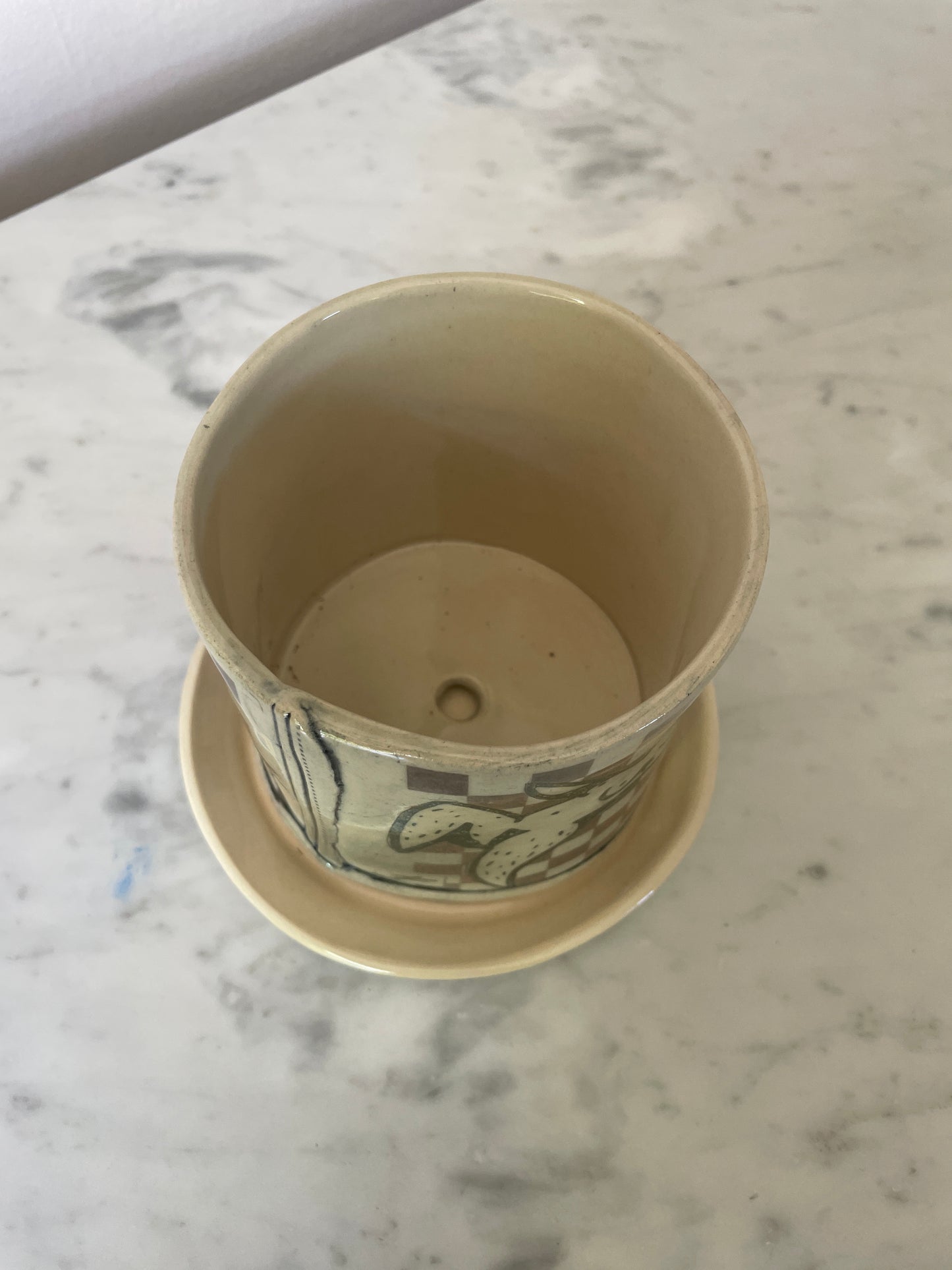 Artist made planter - Gender Gremlin