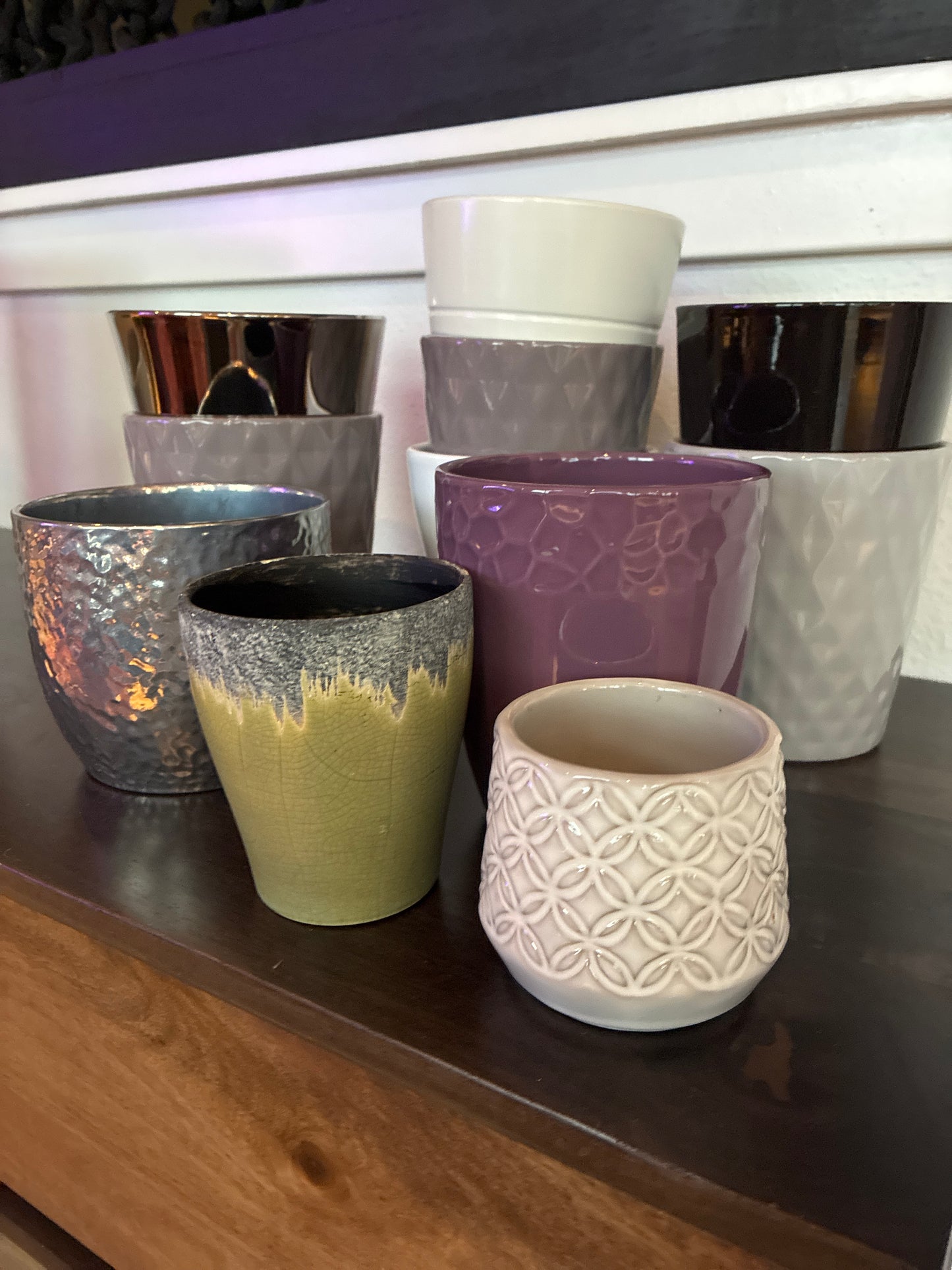 Rescued Ceramic Planter