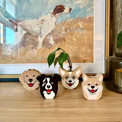 Dog Plant Propagation Stands, 3D Printed Pet Lover Gift