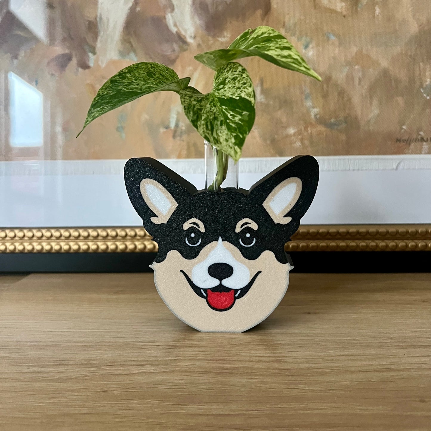 Dog Plant Propagation Stands, 3D Printed Pet Lover Gift
