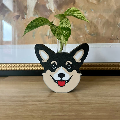 Dog Plant Propagation Stands, 3D Printed Pet Lover Gift
