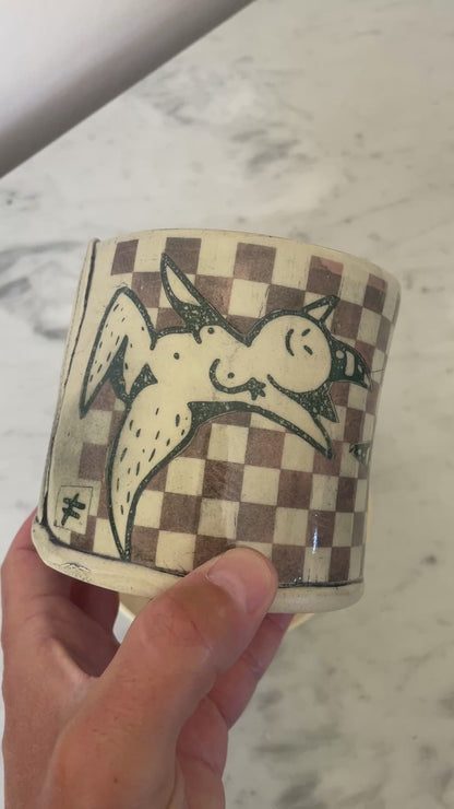 Artist made planter - Gender Gremlin
